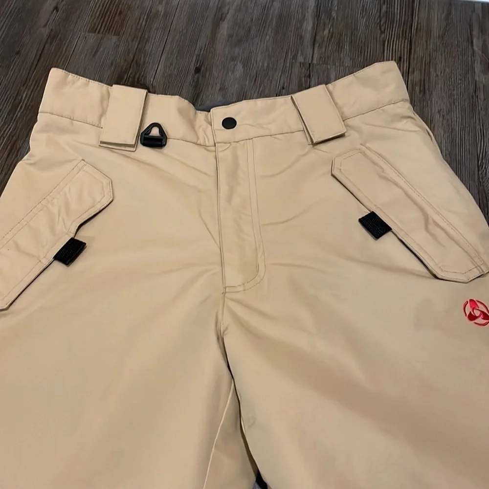 Nwot Turbine Tan Youth Ski/Snowboarding Pants Size Medium
